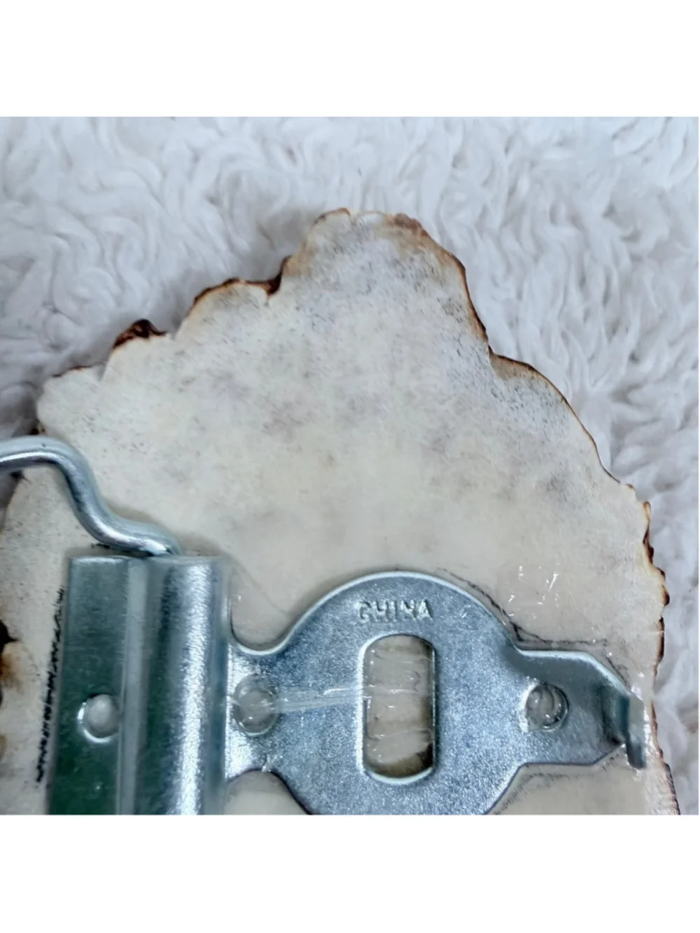 Buffalo Bison 3D Head Belt Buckle Etched Resin Carving Western Wear 3.75